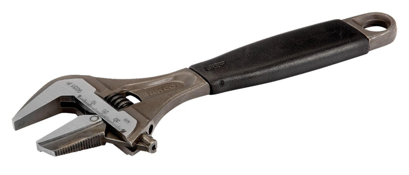 Bahco 9031-P Black Adjustable Wrench, 218mm Length