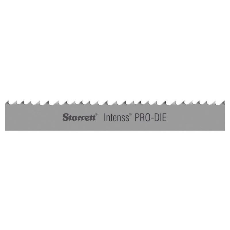 Starrett Intenss PRO-DIE Bi-Metal Band Saw Blade - Ideal for Contour Cutting on Vertical Machines - 07 Ft. 11 in, 1/2 x .025 x 14-18/RG-S-W - 99188-07-11 95 Inches 1/2 inches 14-18 Teeth per Inch 0.025 Inches