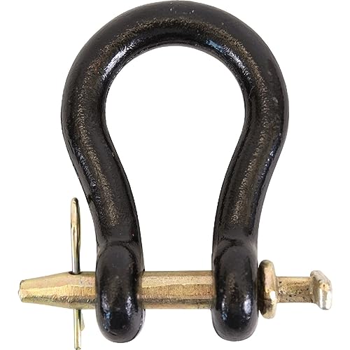 Koch Industries 4002503 Forged Straight Clevis, 3/4", Black 3/4"