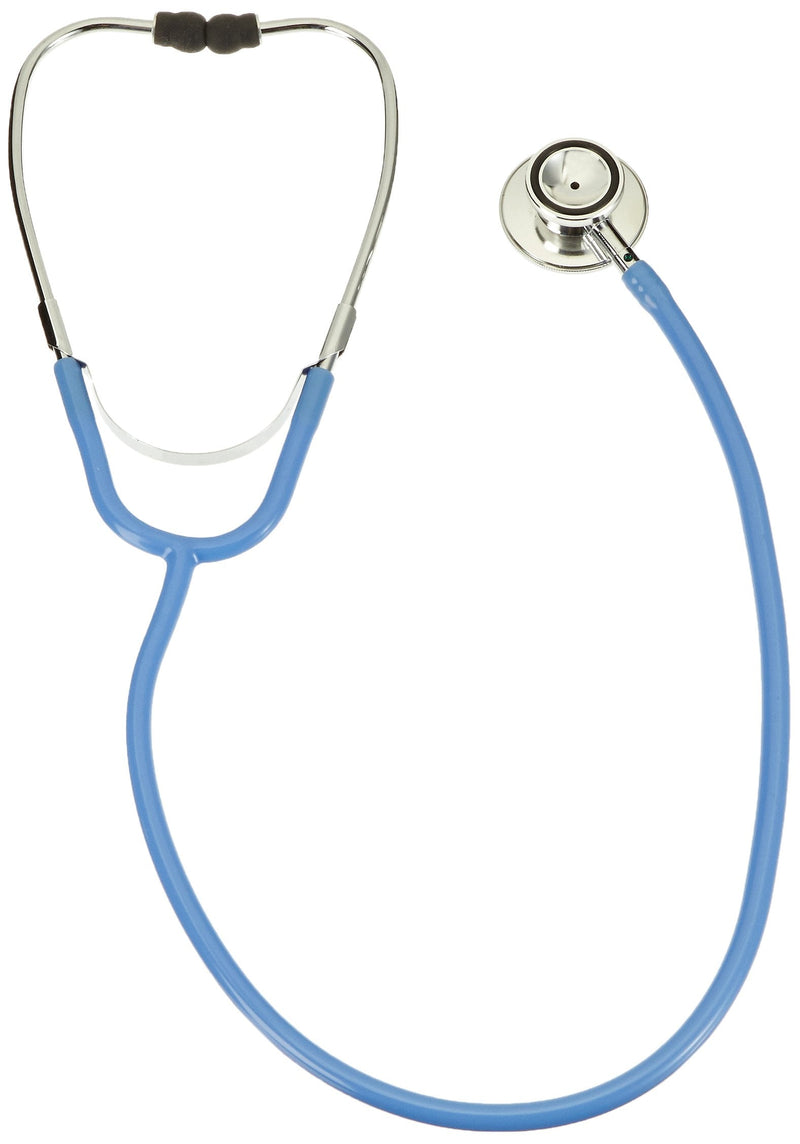 NCD Medical Ciel Blue Tubing Dual Head Stethoscope Sky Blue