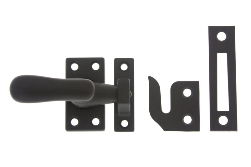 idh by St. Simons 21014-10B Professional Grade Quality Genuine Solid Brass Casement Fastener, Oil-Rubbed Bronze, Large Oil Rubbed Bronze