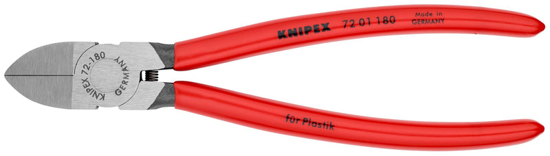 KNIPEX 72 01 180 Diagonal Flush Cutters