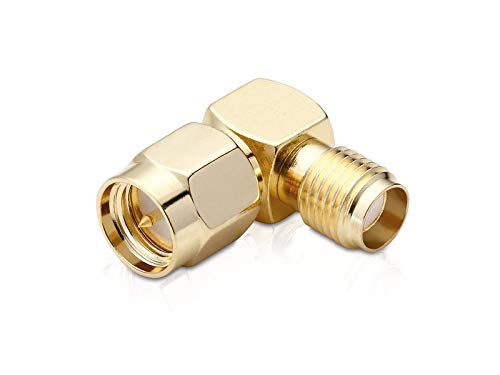 adaptare 60311 SMA Connector (No Pin) to RP-SMA Connector (No Pin) SMA Male to SMA Female Angled