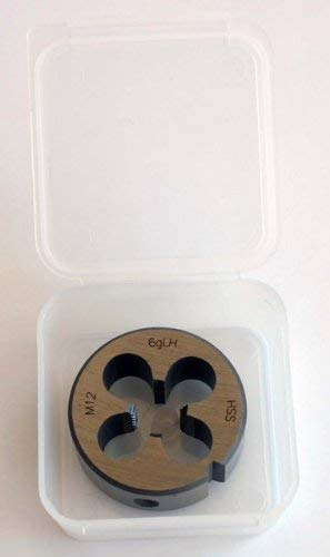 Screw Die / Stock M12 x 1.75 High-Speed Steel DIN 223 Left-Handed Thread