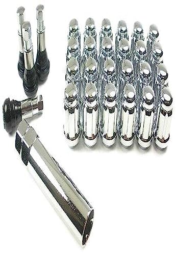 West Coast Accessories W56012S 1/2" Spline Closed End Wheel Lug Nut Installation Kit - 6 Lug