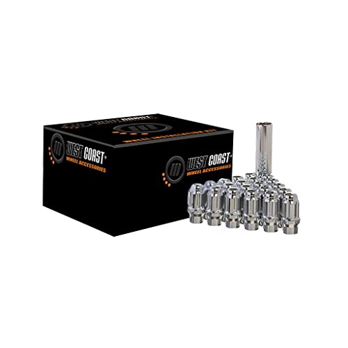 W56015SE 12 mm X 1.5" Spline Extended Length Wheel Lug Nut Installation Kit - 6 Lug