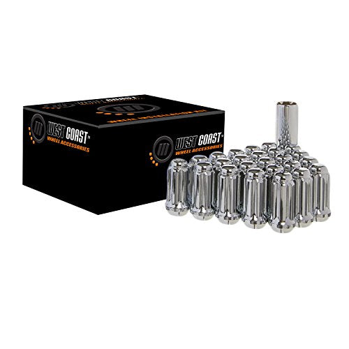 W5596ST 9/16" Spline Closed End Wheel Truck Lug Nut Installation Kit - 5 Lug