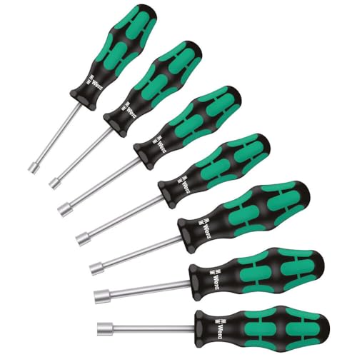Wera 345230 Kraftform Plus Hollow Shaft Nutdriver Set