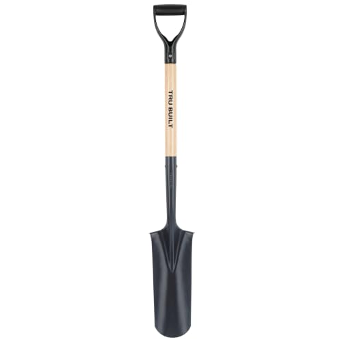 Truper 16" Drain Spade Shovel, 30" Wood Handle (Model 31178 / PEP-PE)