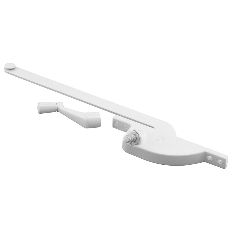 Prime-Line H 3709 9 In., White Diecast, Casement Operator, Right Hand, Teardrop Type (Single Pack)