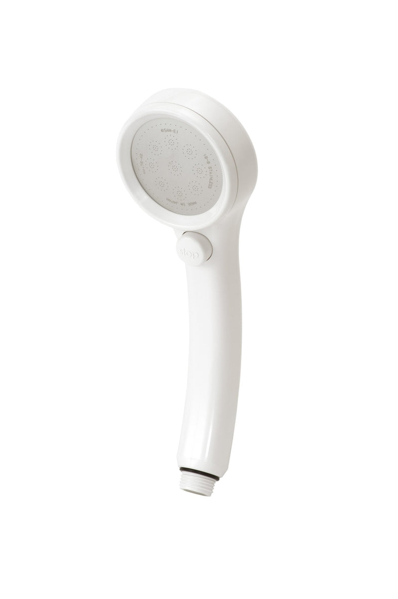 Sanei faucet shower head water-saving stop Rainey White PS303-80XA-MW2 [soft, comfortable to bathe shower hole 0.3mm-feel] (japan import)