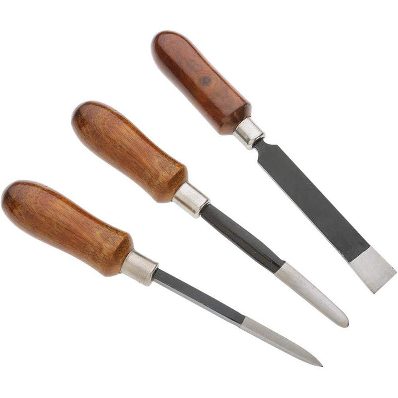 Grizzly T10086 3-Piece Machinist's Scraper Set