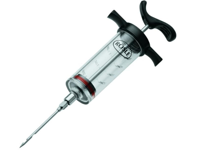 Rösle Stainless Steel Barbeque Marinade Injector (Hold up to 2 Fluid Ounces)