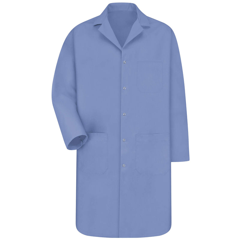 Red Kap Men's Interior Pocket Lab Coat X-Large Light Blue