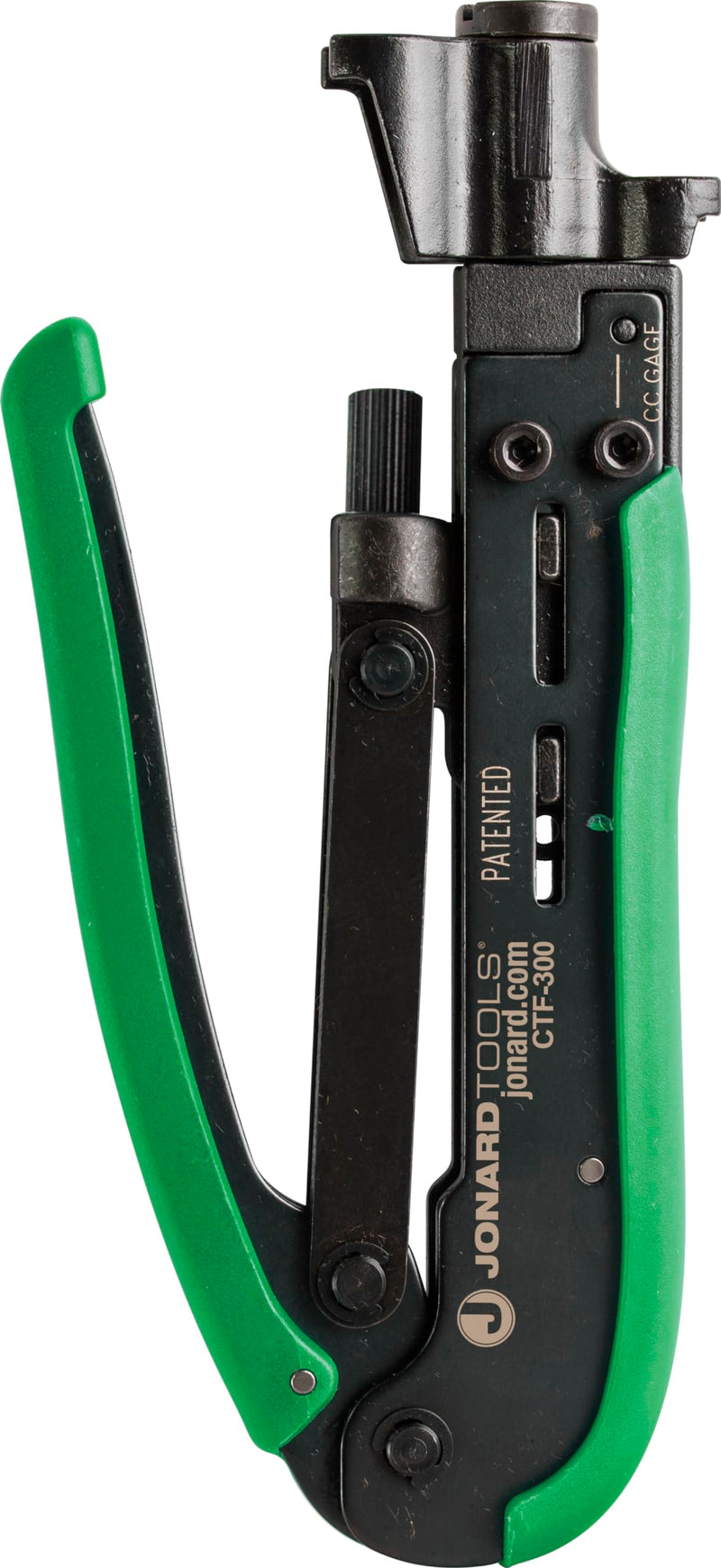 Jonard Tools CTF-300, Compression Tool for Coaxial Cable Short F Connector F Short