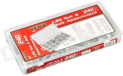 Titan 240 Pc. USS Nut & Bolt Assortment 45333 Tools, One Size, Factory