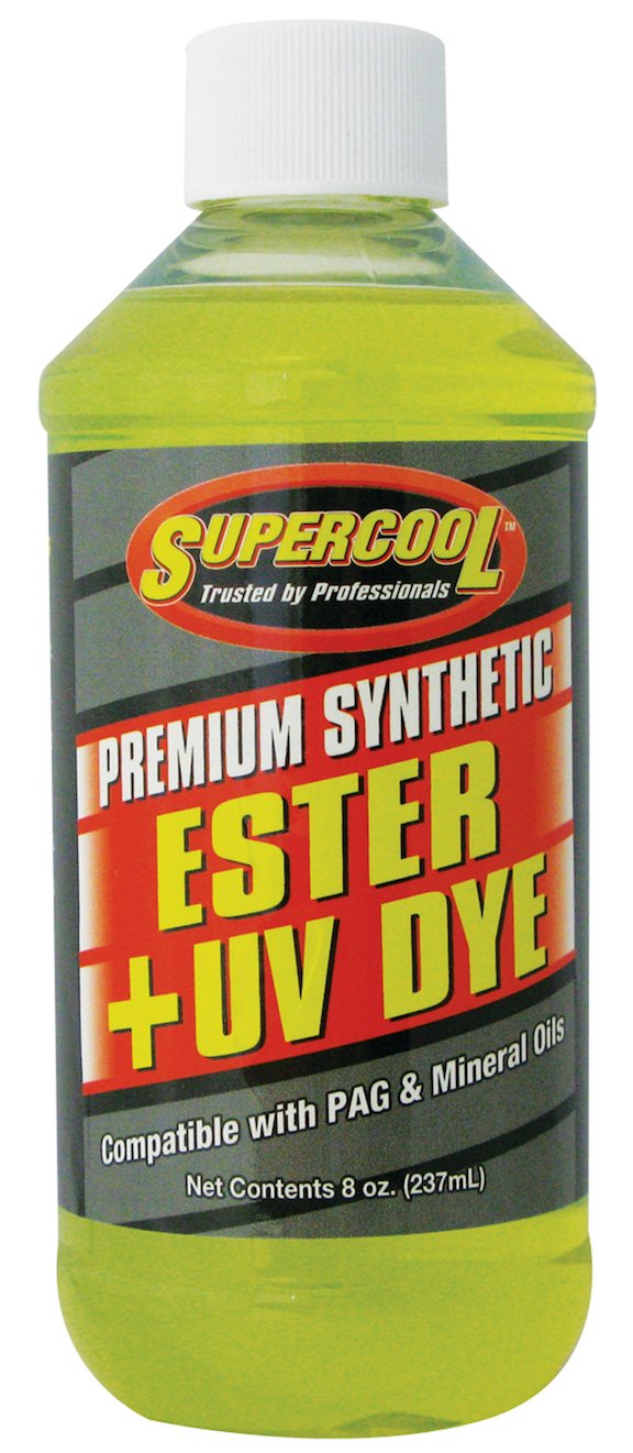 TSI Supercool A/C Comp Ester Lube, 8 Oz, Yellow (E8) 8 oz.