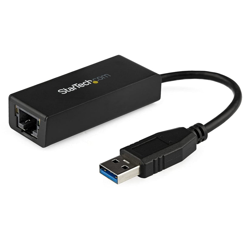 StarTech.com USB 3.0 to Gigabit Ethernet Adapter for Windows and Mac - 10/100/1000 NIC Network Converter - USB to RJ45 Gb Network Adapter for Laptop and Desktop Computers - USB Bus Powered (USB31000S)