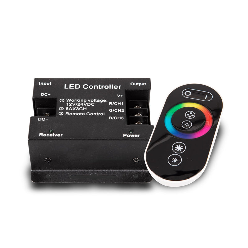Mextronic LED RGB Controller (Wireless) with Touch Remote Control