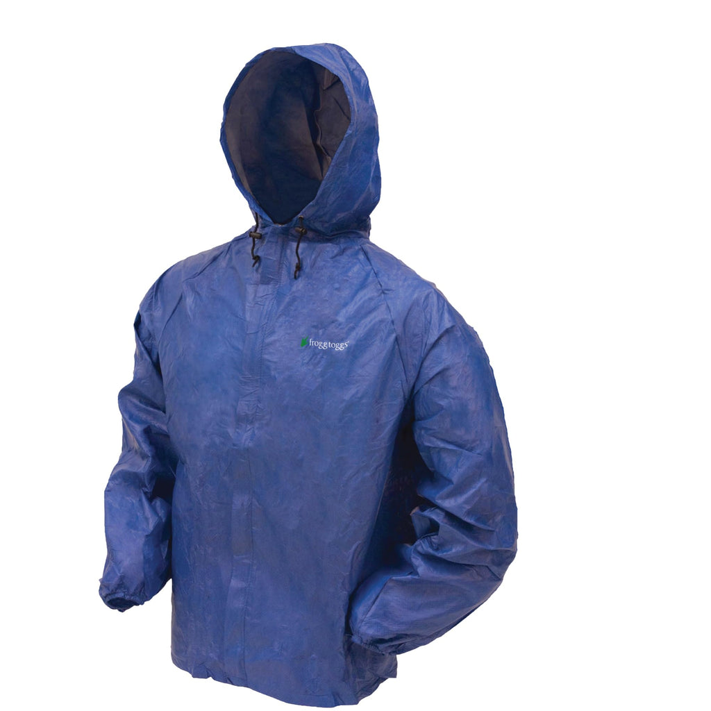 FROGG TOGGS Men's Ultra-lite2 Waterproof Breathable Rain Jacket Large Blue