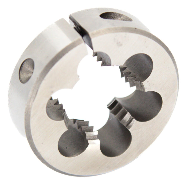 Drill America - DWTSR112-5824 5/8"-24 X 1-1/2" OD High Speed Steel Round Adjustable Die, DWT Series 1-1/2" OD, Standard