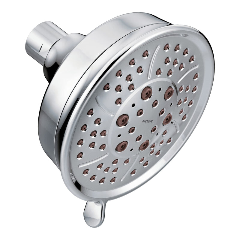 Moen Chrome Four-Function 4-3/8-Inch Diameter Showerhead, 3638