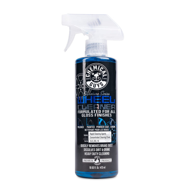 Chemical Guys CLD_203_16 Signature Series Wheel Cleaner, Formated For All Gloss Finishes, Safe for Cars, Trucks, SUVs, Motorcycles, RVs & More 16 fl oz 16 oz