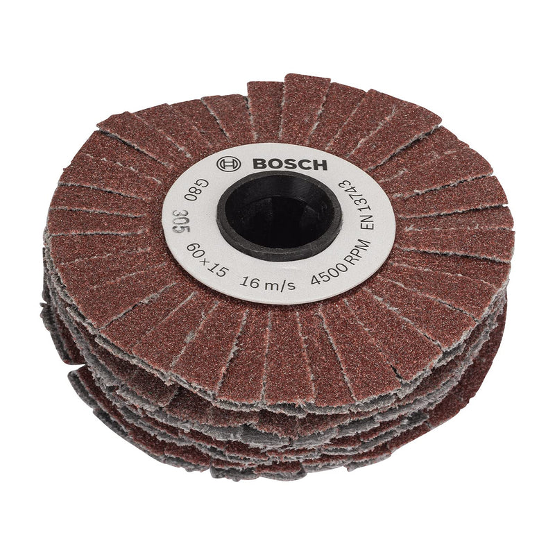 Bosch 15mm Flexible Sanding Roller Grit 80 Körnung 80