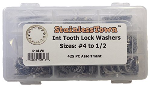Stainless Steel Internal Star Lock Washer Assortment by StainlessTown