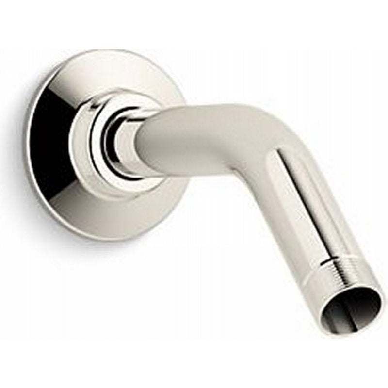 KOHLER MasterShower(R) Showerarm and Flange, 5-3/8" Long, Vibrant Polished Nickel L 5-3/8", H 2-1/2", W 2-1/2"