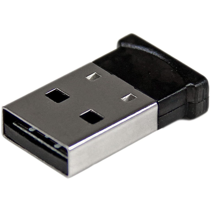 StarTech.com Bluetooth Adapter - Mini Bluetooth 4.0 USB Adapter - 50m/165ft Wireless Bluetooth Dongle - Smart Ready LE+EDR (USBBT1EDR4),Black