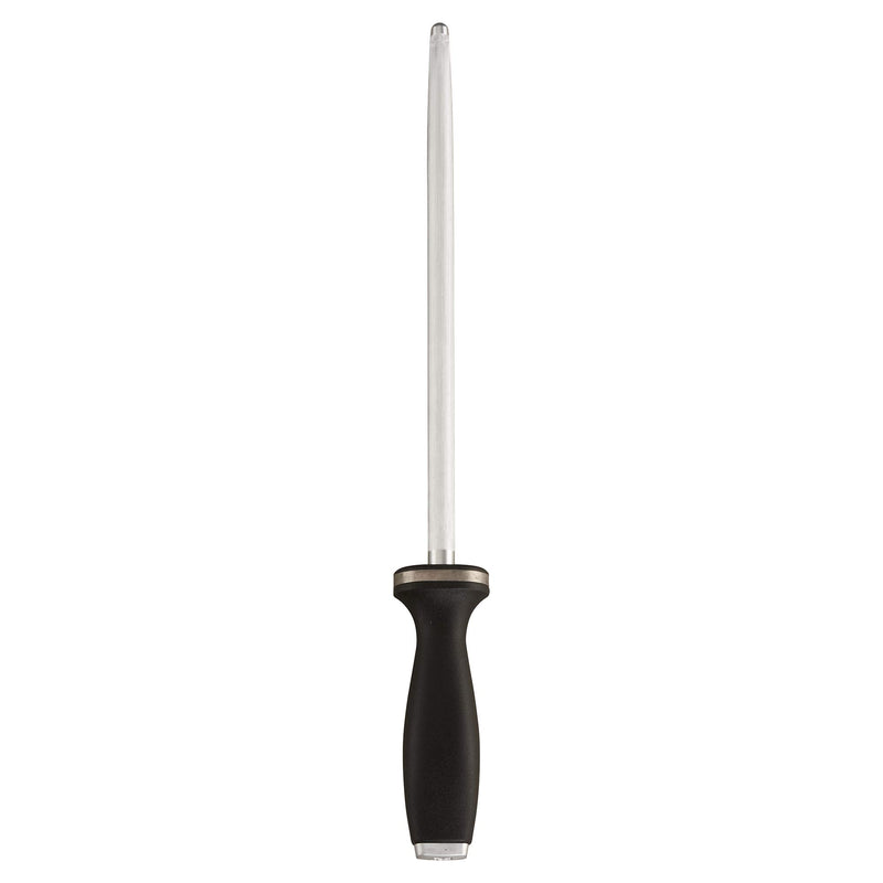 ZWILLING 10-inch Sharpening Steel with Stainless Steel End Cap
