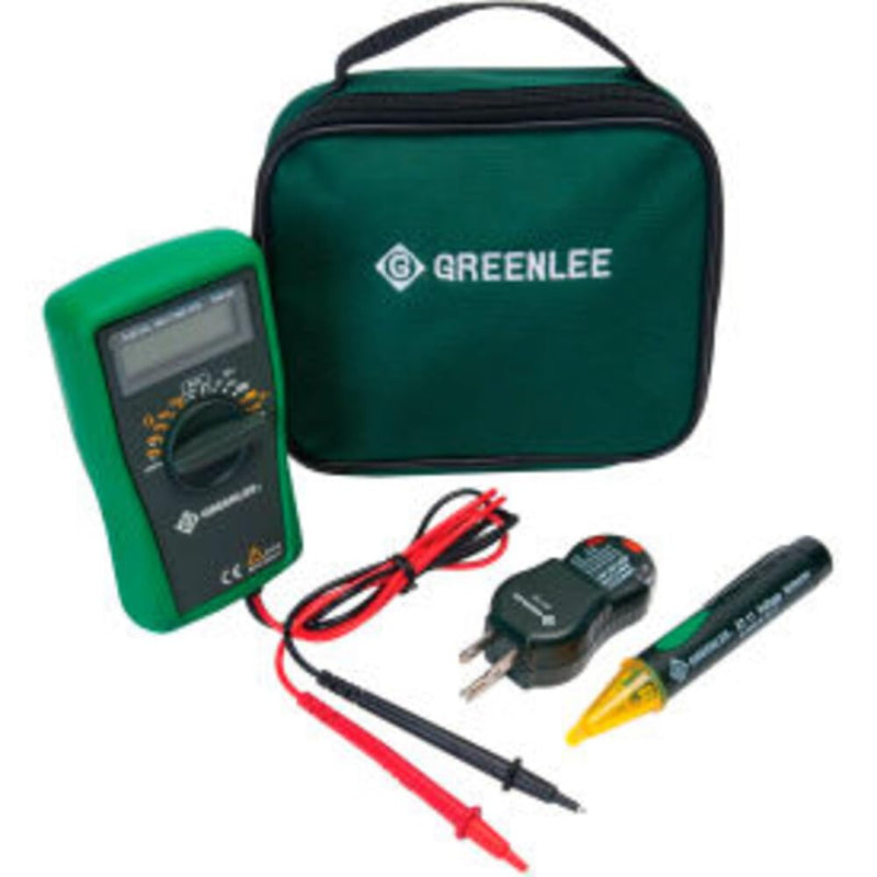 Greenlee - Electrical Kit-Basic (Tk-30A), Elec Test Instruments (TK-30A), 10 x 8 x 3", Black Basic Kit
