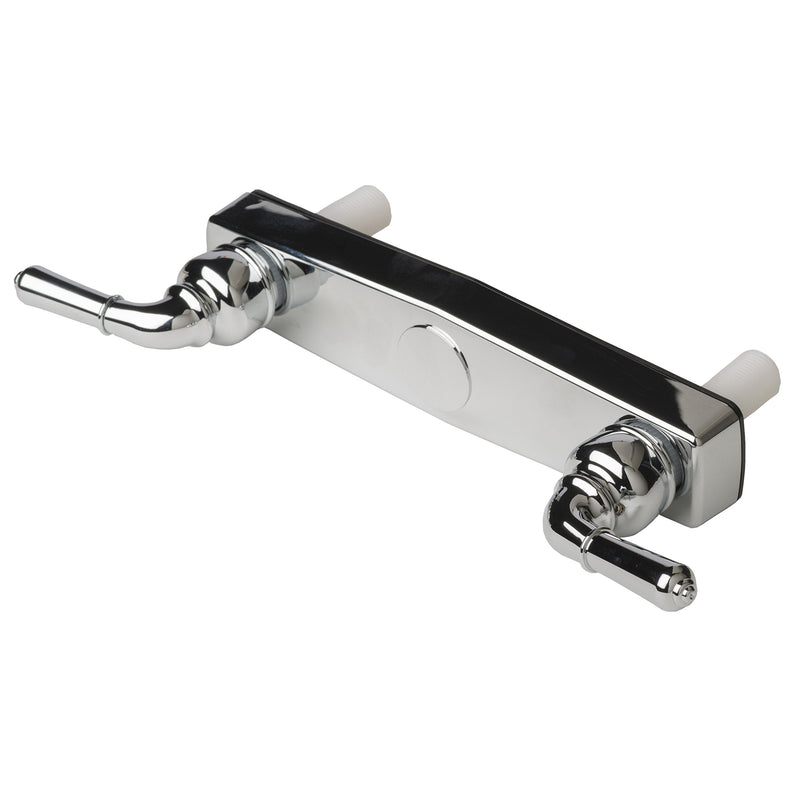Laguna Brass 3320CP Mobile Home Two Handle Non-Metallic Shower Diverter 8 Inch Chrome Finish