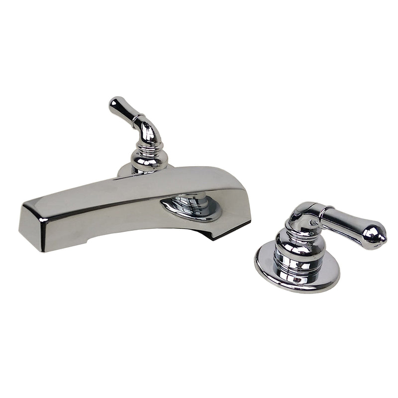 Laguna Brass 3340CP Mobile Home Two Handle Non-Metallic Adjustable Garden Tub Filler Chrome Finish