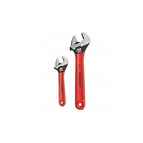 Crescent 6", 10" Adjustable Black Oxide Cushion Grip Wrench Set | AT2610CVS