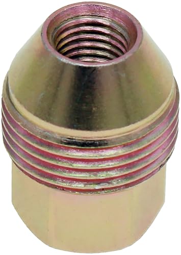 Dorman 611-308 Wheel Nut M12-1.50 External Thread - 21 mm Hex, 34.8 mm Length Compatible with Select Pontiac Models, 10 Pack