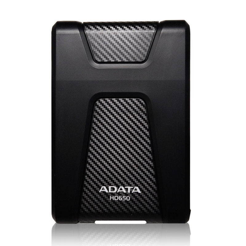 ADATA HD650 1TB Anti-Shock External Hard Drive, Black (AHD650-1TU31-CBK) 1 TB