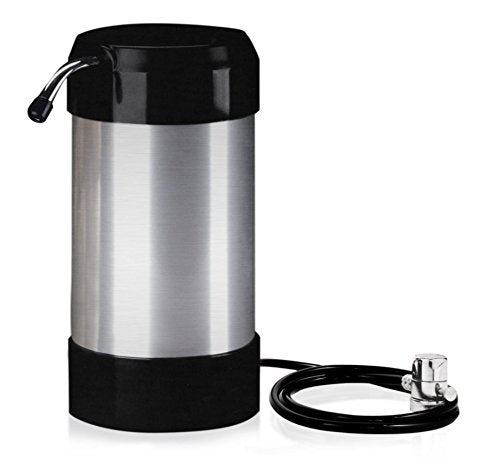 Countertop Water Filtration System | No Plumbing Faucet Adapter, Water Purifier | Instant countertop Water Filter | Water Filter Dispenser | Easily Fills Your Water Filter Pitcher
