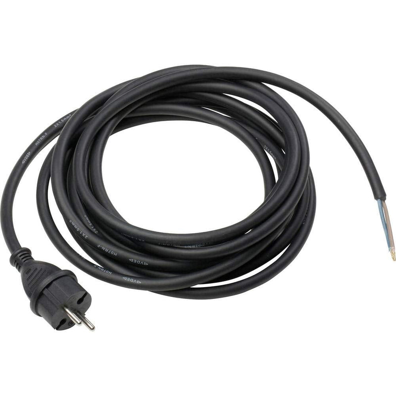 Bohrmaschinenleit, schw, 3m | Rubber cable H05RN-F 2 x 1.0 mm