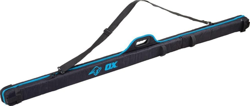 OX Tools Pro Level Bag - Level Carrying Case for 24", 48" & 72" | Fits 3 levels simultaneously - padded sides, robust zippers, shoulder strap & carry handle included