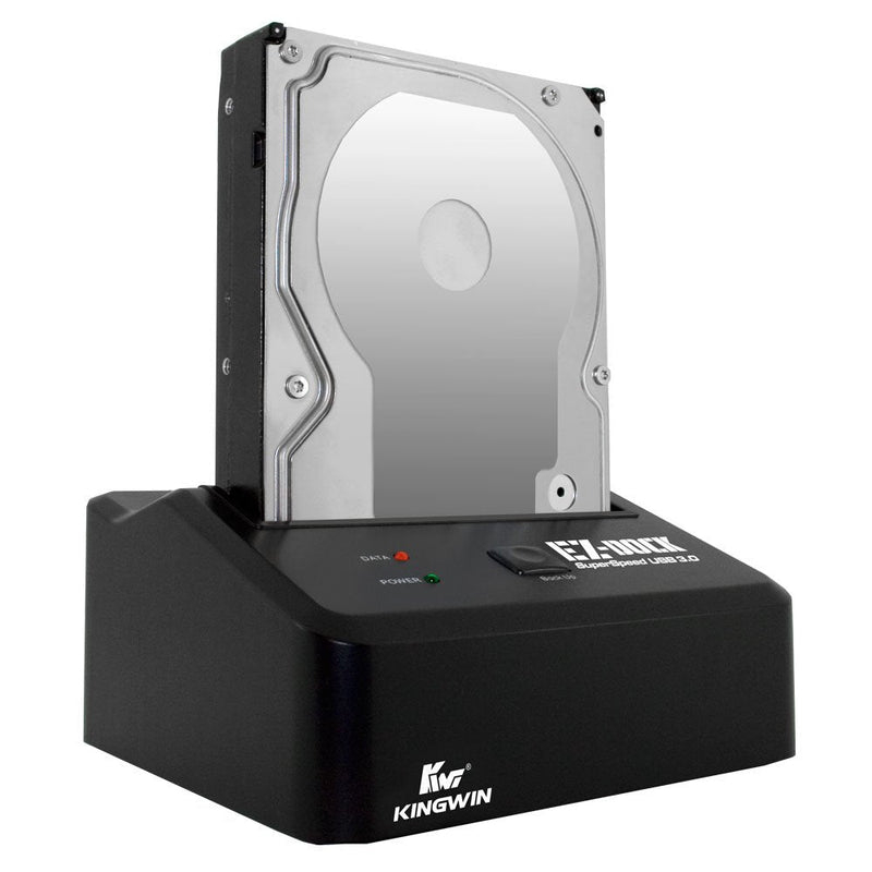 Kingwin USB 3.0 to SSD/SATA Hard Drive Docking Station. Compatible w/ 2.5”/3.5” Inch SATA HDD/SSD (SATA I/II/III) Performance. [Hot Swap Function] Tool-Free Design, 5Gbps Speed & Support UASP