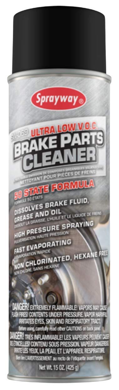 Sprayway SW069 Ultra Low VOC Brake Parts Cleaner, 15 oz 1