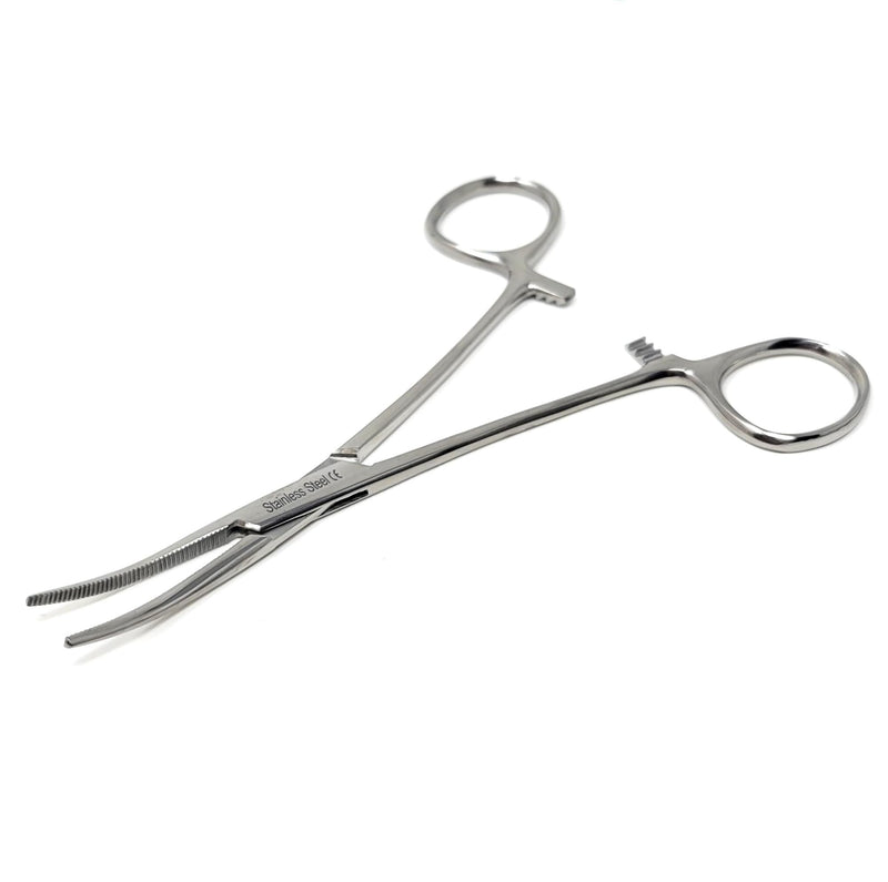 Stainless Steel CRILE Forceps 5.5" Curved Premium Grade AUTOCLAVABLE (HTI BRAND)