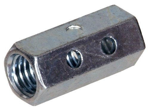 The Hillman Group 180477 Coupling Nut with Inspection Hole, 20-Pack