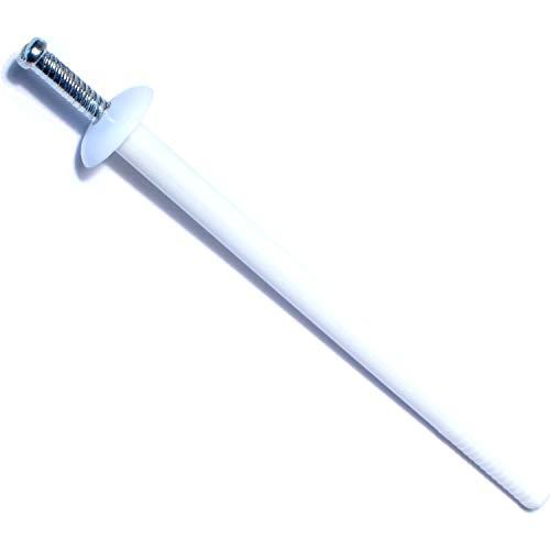 Hard-to-Find Fastener 014973285487 Nylon Mushroom Nail Drive Anchors, 1/4 x 4, Piece-100