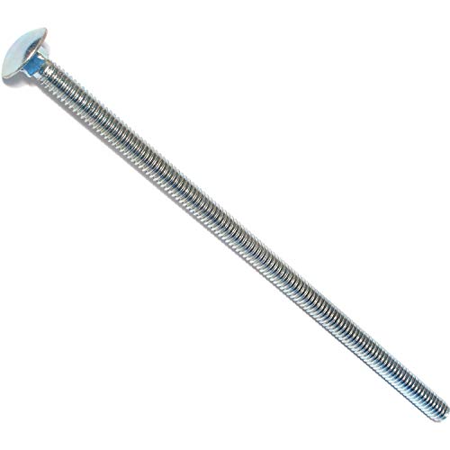 Hard-to-Find Fastener 014973453664 Carriage Bolts, 1/4-20 x 6, Piece-50, zinc 1/4-20 x 6-Inch