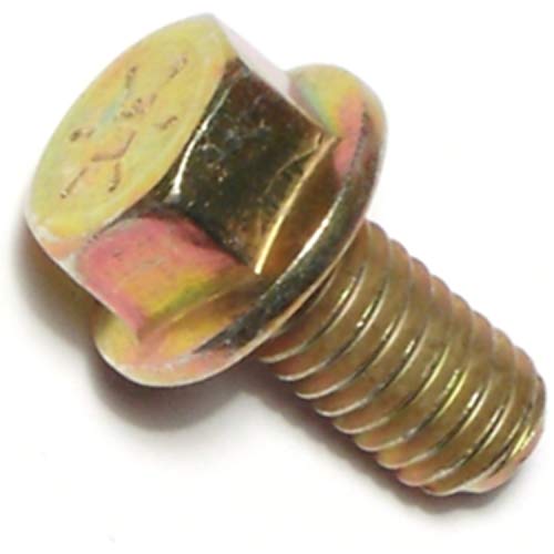Hard-to-Find Fastener 014973240202 Grade 8 Coarse Hex Flange Bolts, 3/8-16 x 3/4, Piece-50 3/8-16 x 3/4"