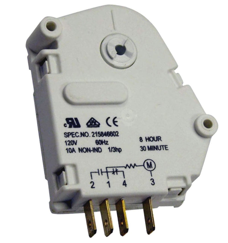 215846606 - OEM FACTORY ORIGINAL FRIGIDAIRE ELECTROLUX DEFROST TIMER (8HR 30 MINUTE)