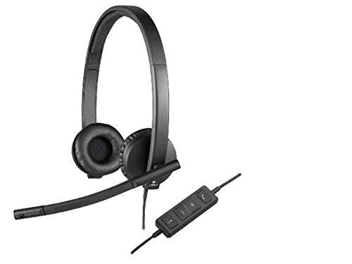 Logitech USB Headset H570e Stereo - Black Standard Packaging